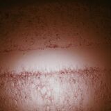 Grande lampe de table en verre de Murano satiné et corrodé Swirl de VeArt, années 80.