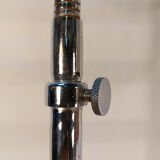 Old conical workshop lamp with vice - 50s
