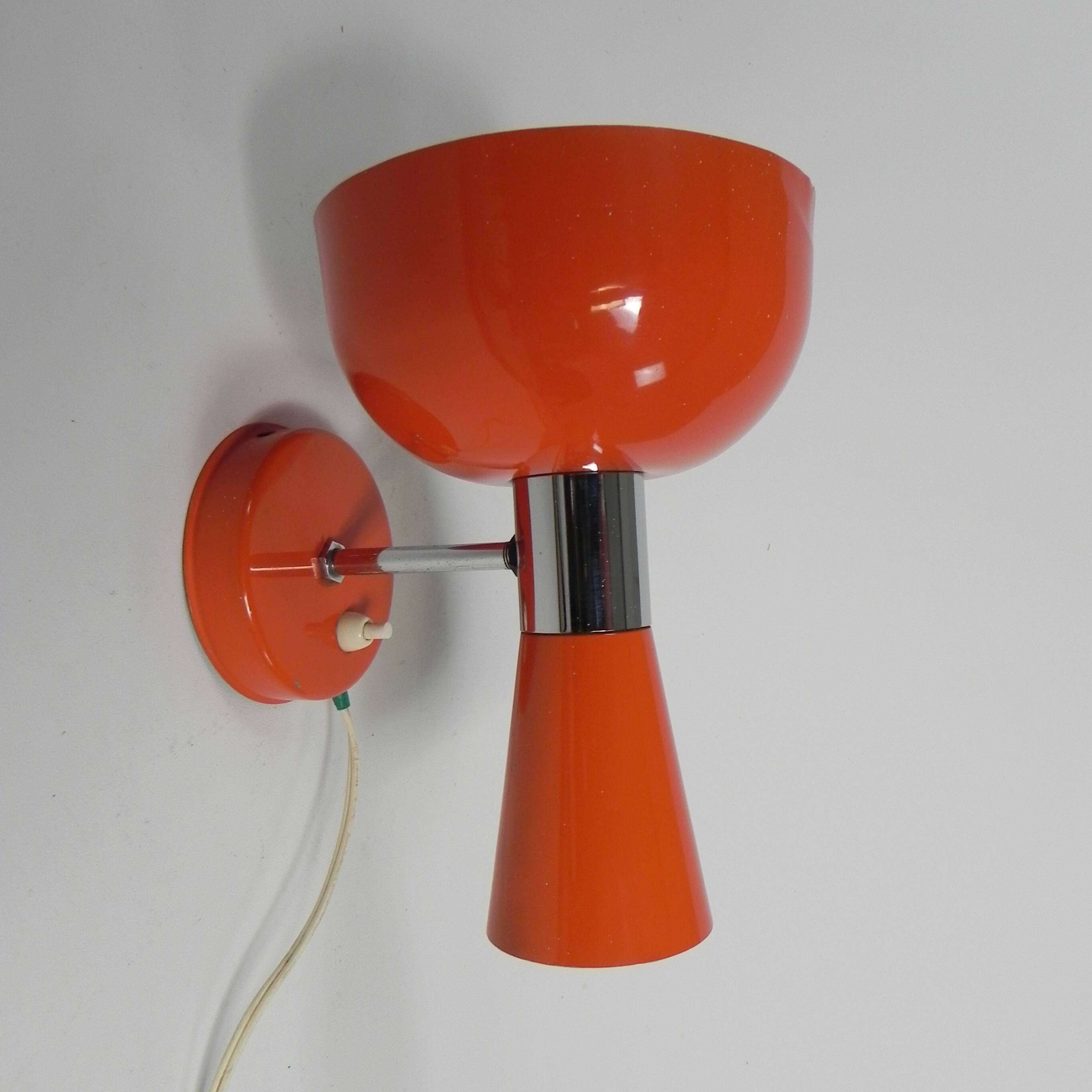 Diabolo wall lamp, Herda, 1960s