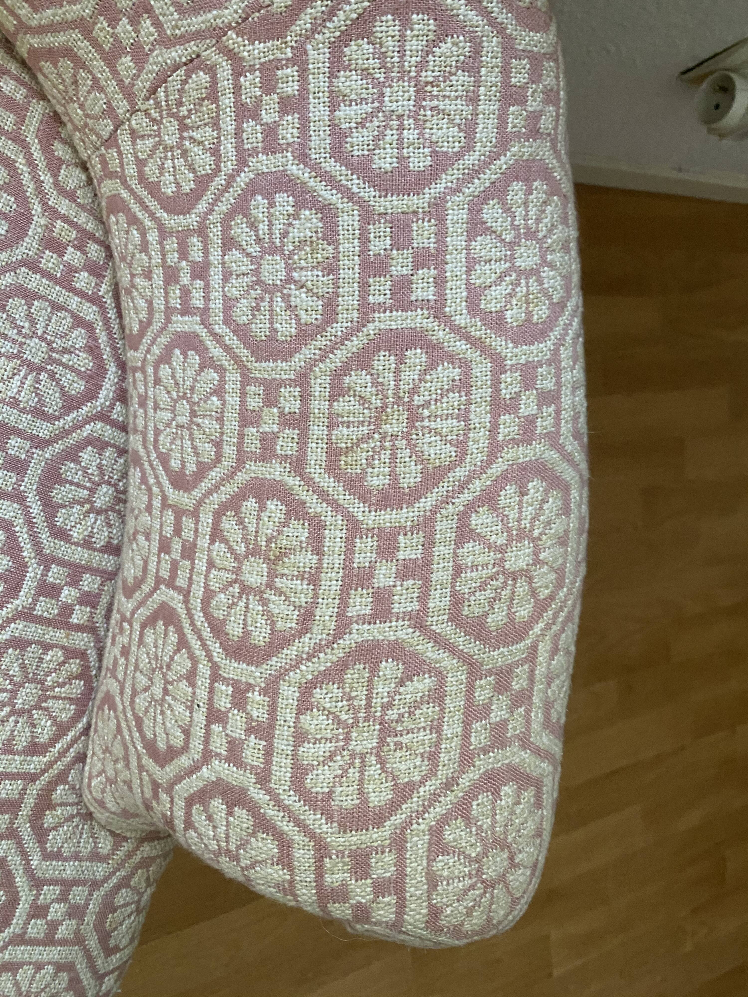 Pair of Napoleon III toad armchairs