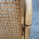 Rattan and cane rocking chair