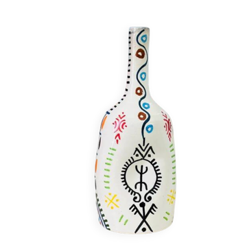 Artisanal vase Amazigh bottle Anaroze