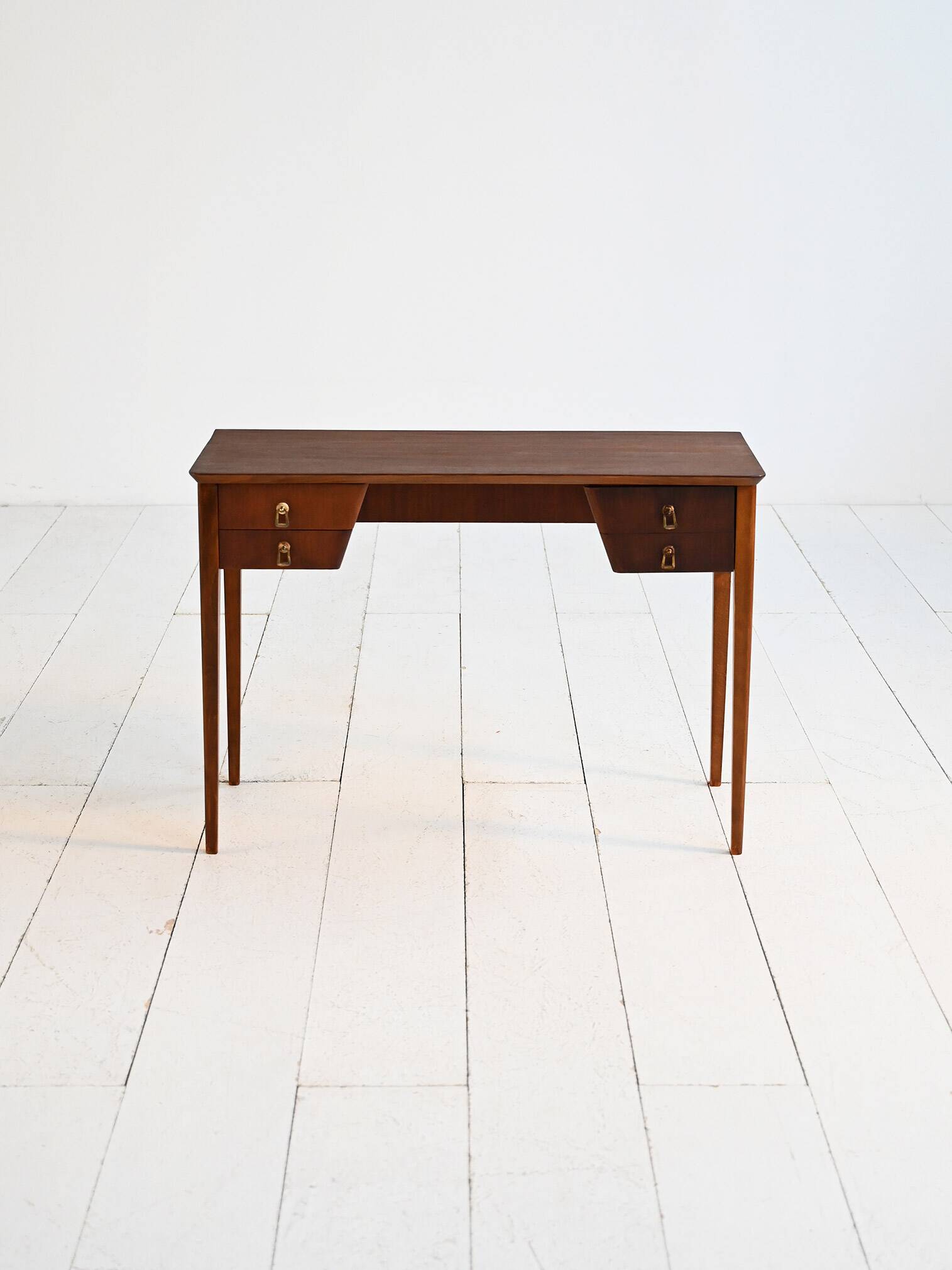 Mid-century mahogany desk, 1950s–60s