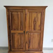 Bookshelf storage furniture bibus shelves solid old teak wood