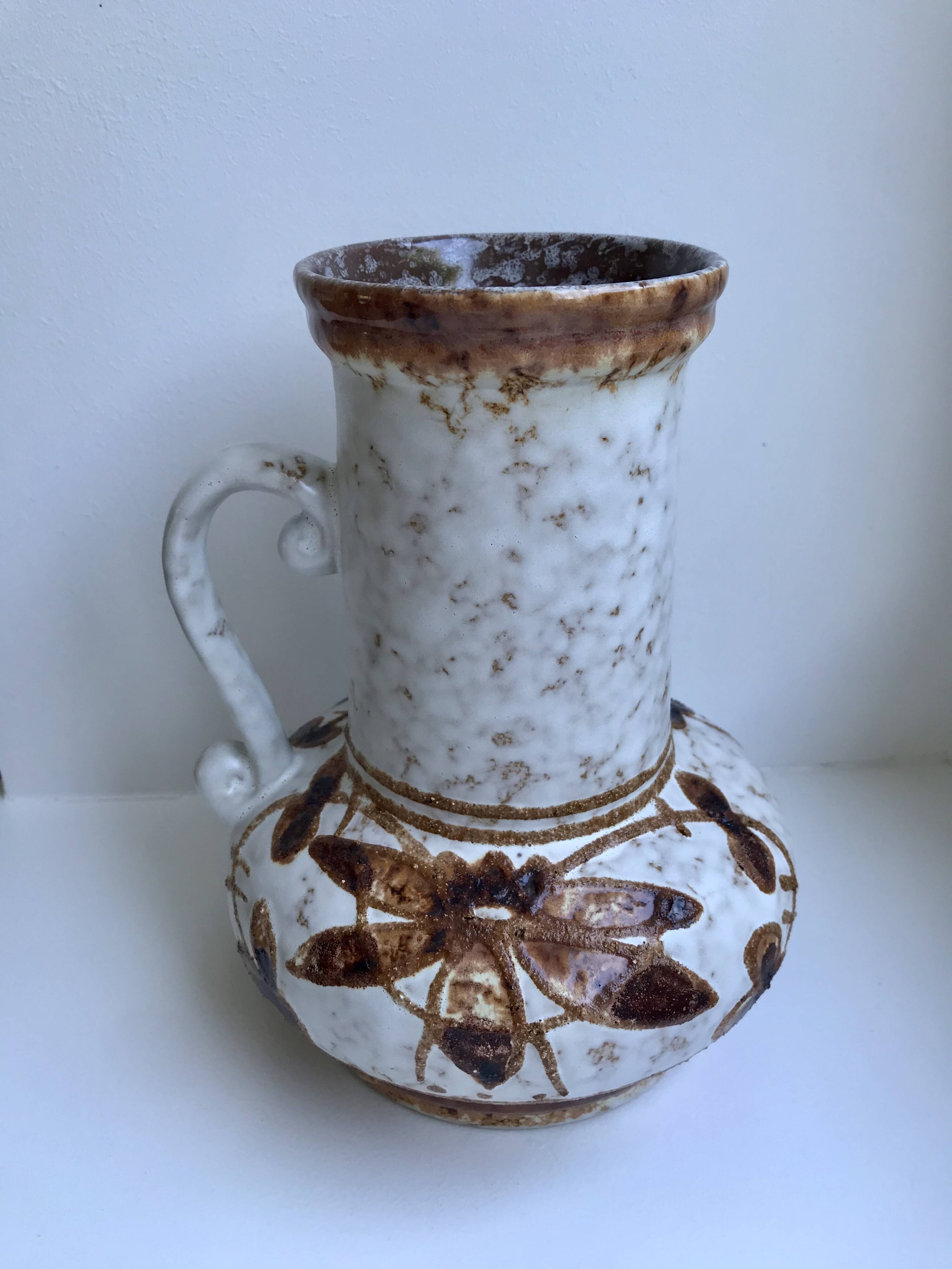 Ceramic vase Made in GDR / GDR 1970s