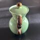 Art Deco Celadon Beaded Teapot