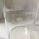 Vase pot en verre Ustensile Chimie