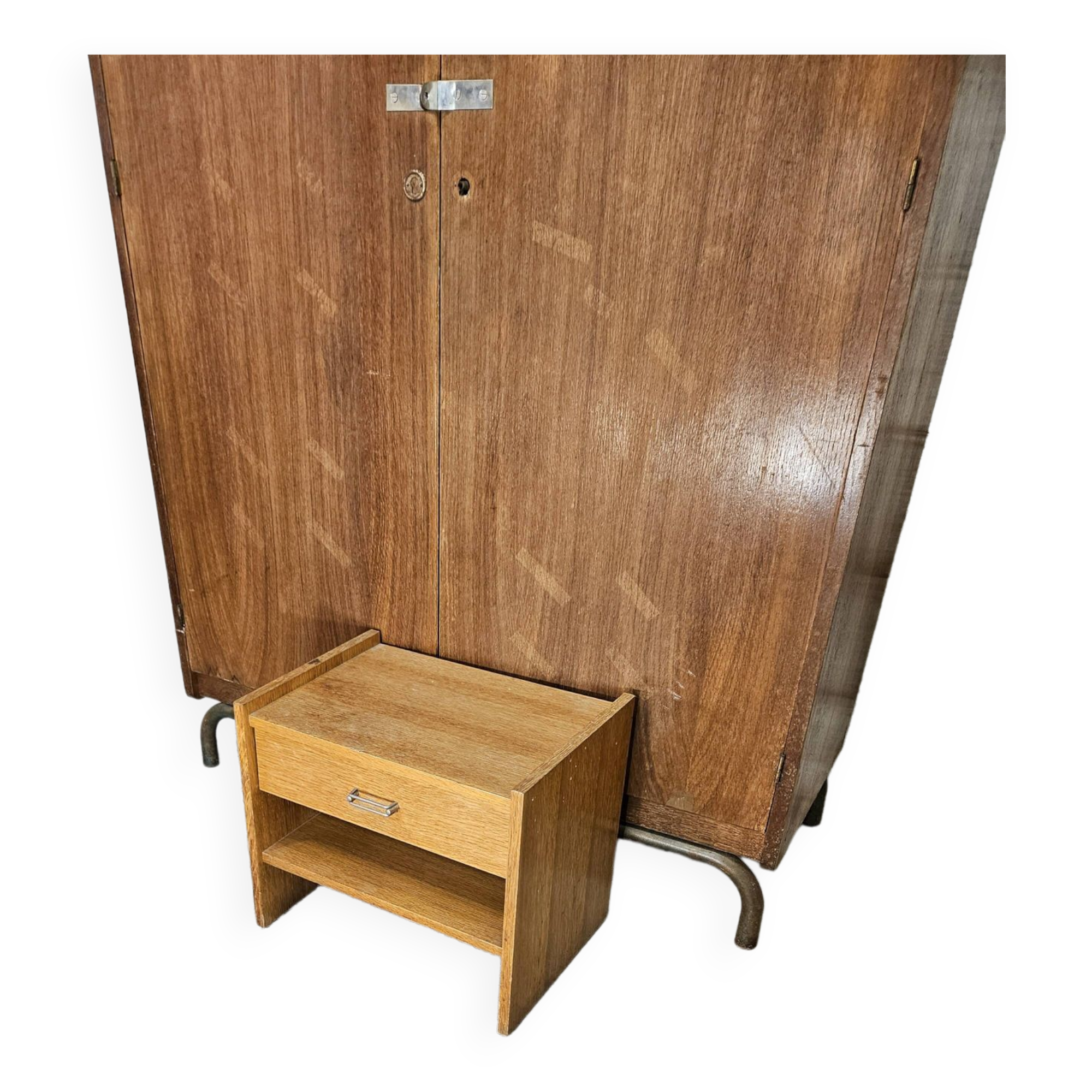 Scandinavian style bedside table 1960