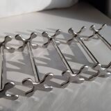 Coffret de 6 porte-couteaux inox Chabanne dans boite d'origine