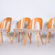 Four Antonín Šuman dining chairs - 1950s Czechia