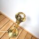 Brass lamp foot