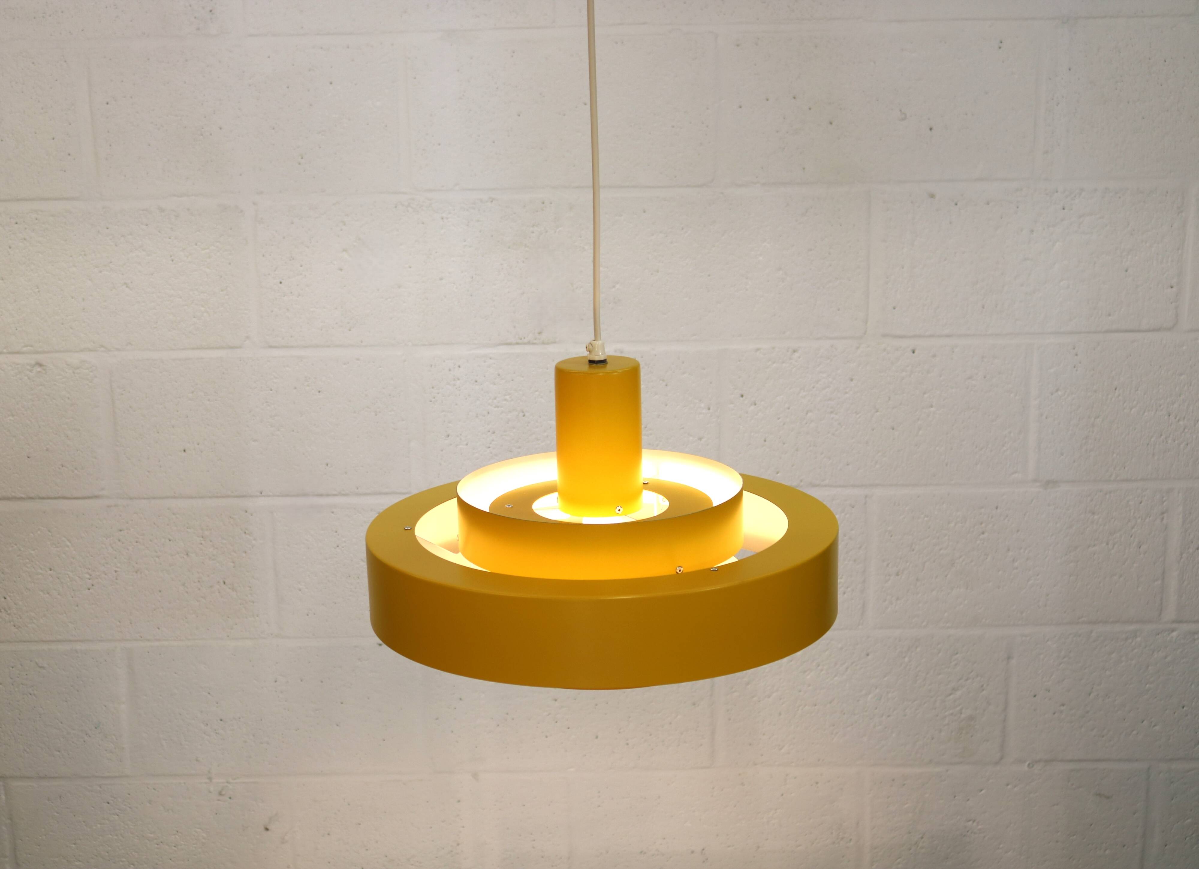 Mid-century modern hanging lamp by Jo Hammerborg - Fog & Morup - model Equ