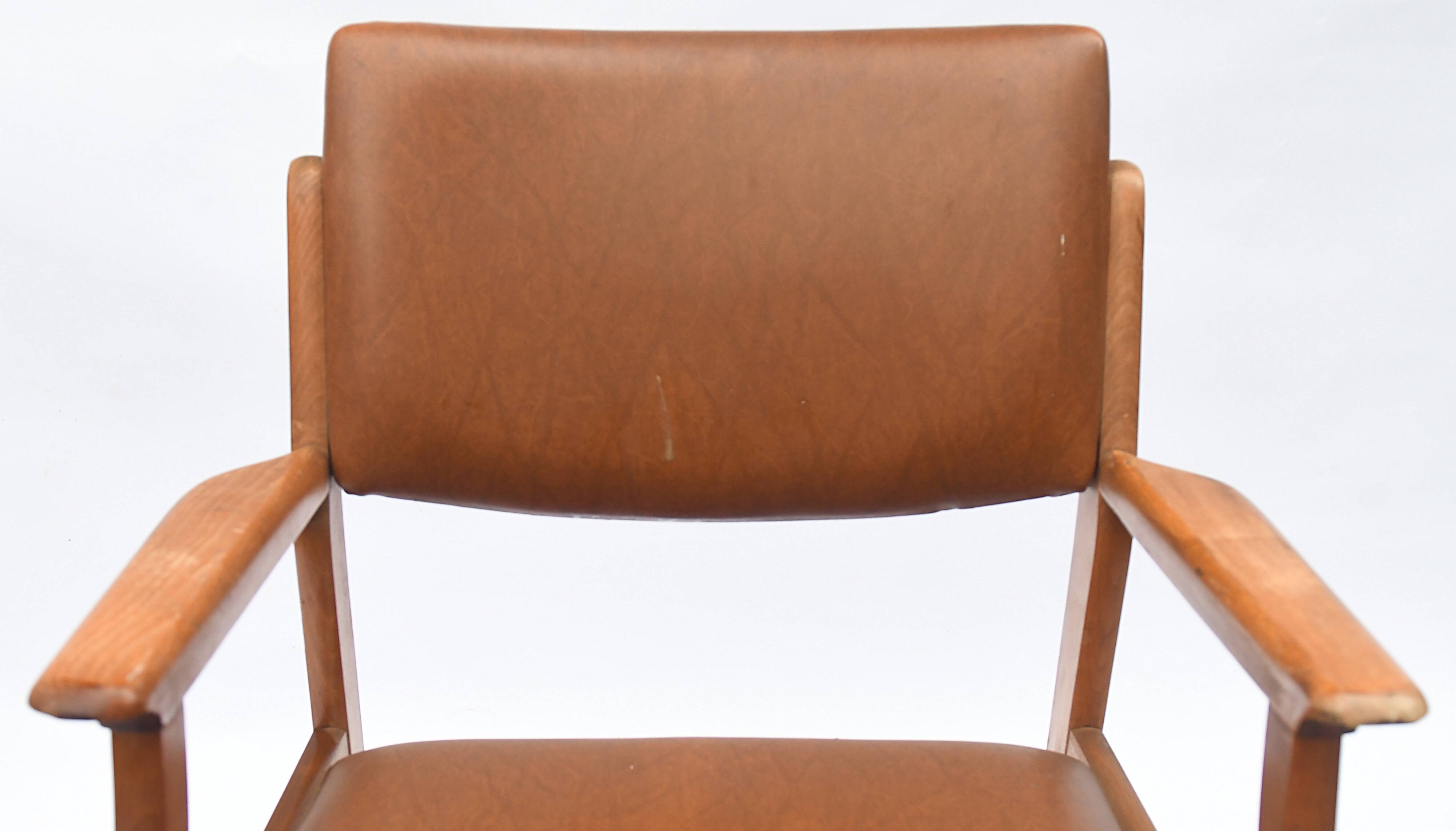 Pair of Danish-style armchairs