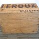 Transport case raw wood to the chicory Leroux