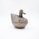 Burmese betel box in the shape of a duck, 1950s
