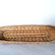 Braided wicker banneton bread basket