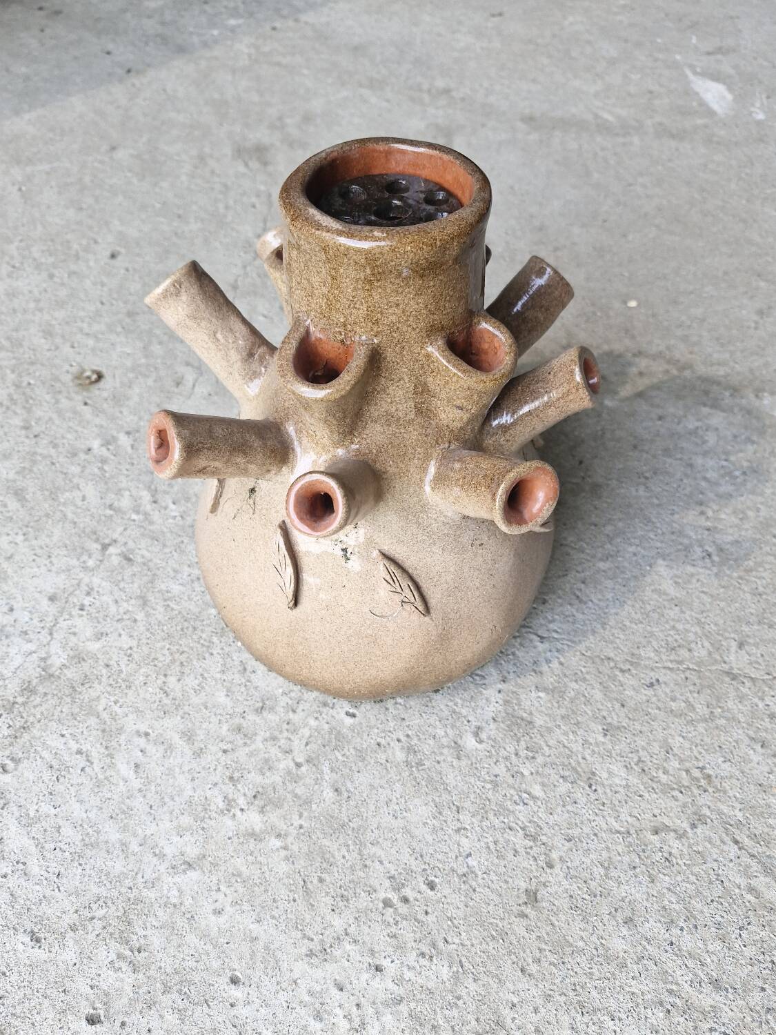 Anemone single-flower vase or candle holder