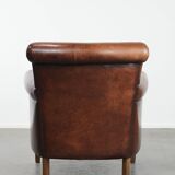 Luxury Sheep Leather Armchair with a Timeless Look
