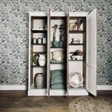 Parisian wardrobe 3 doors upcycled