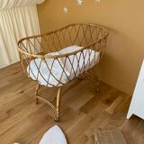 Rattan cradle