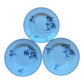 Assiettes creuses sarreguemines bouquets d’œillets