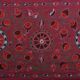 Hand knotted rug, vintage Turkish rug 93x195 cm
