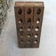 Oak Antique rustic wine bottle champagne bottle  rack for 30 bottles