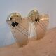 Vintage gold wall sconce