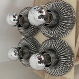 Wall lamp Spring Andréa Lazzari 60s