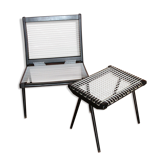 Georges Tigien's armchair and foot rest