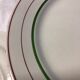 Set of 7 flat plates Luneville Yolande
