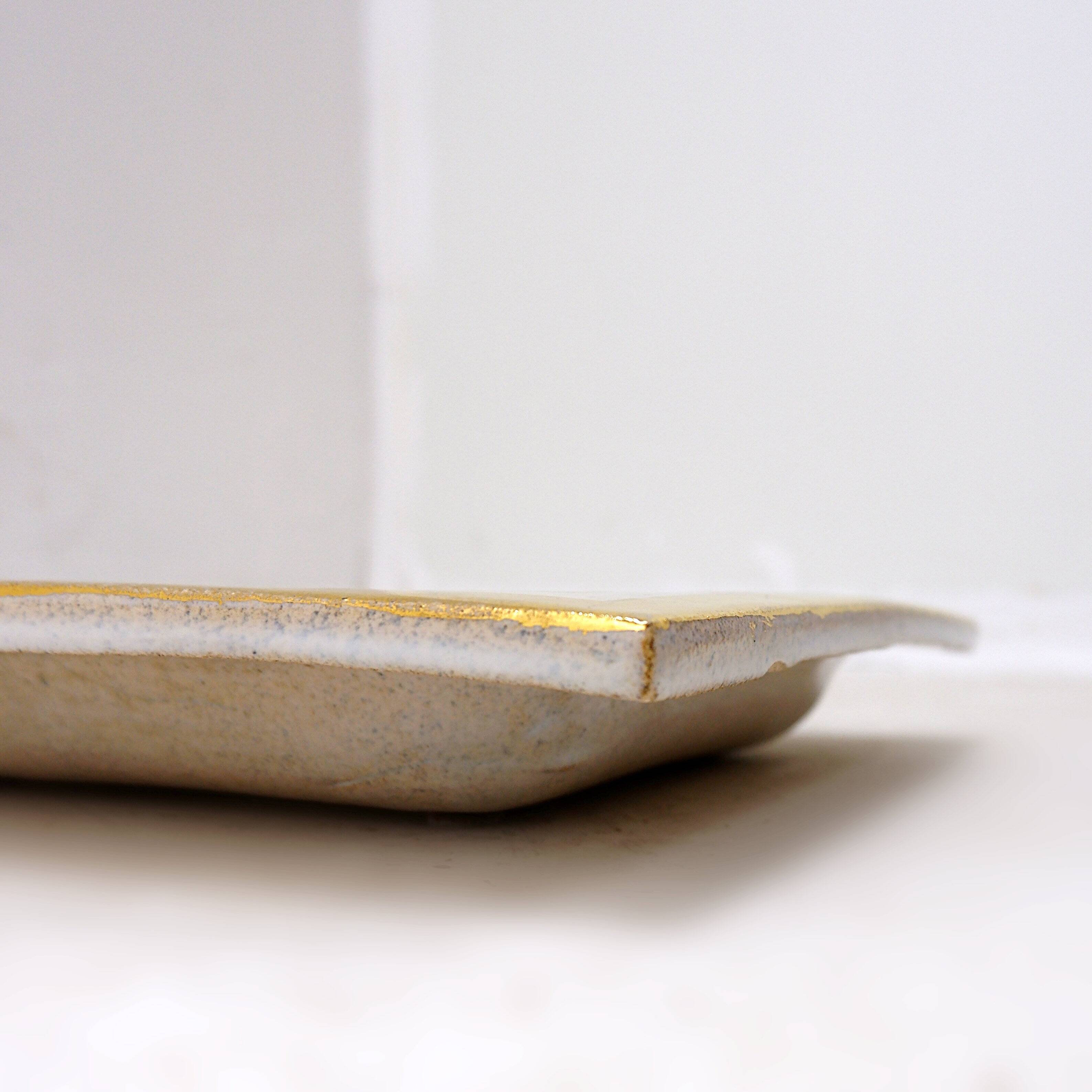 Vintage ceramic wall plate or trinket tray by Georges Pelletier - 1970