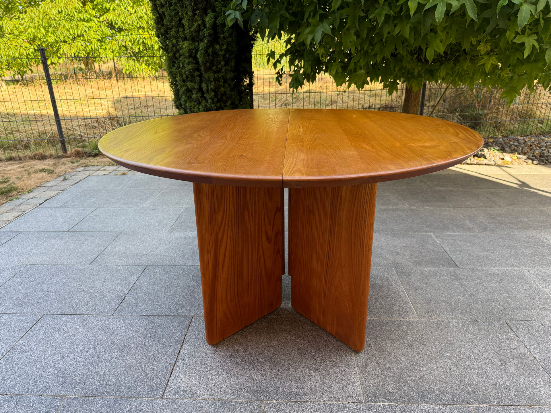 Scandinavian extendable dining table 1970