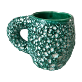 Cup / mug green fat lava vintage 70s
