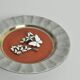 Royal Copenhagen Crackle glaze porcelain ashtray, Denmark 1950s