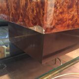 Elm magnifying glass coffee table