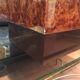Elm magnifying glass coffee table