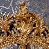 19th century mirror with parecloses 173 x 105