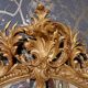 19th century mirror with parecloses 173 x 105