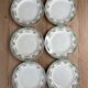 6 flat plates Longwy Bruges