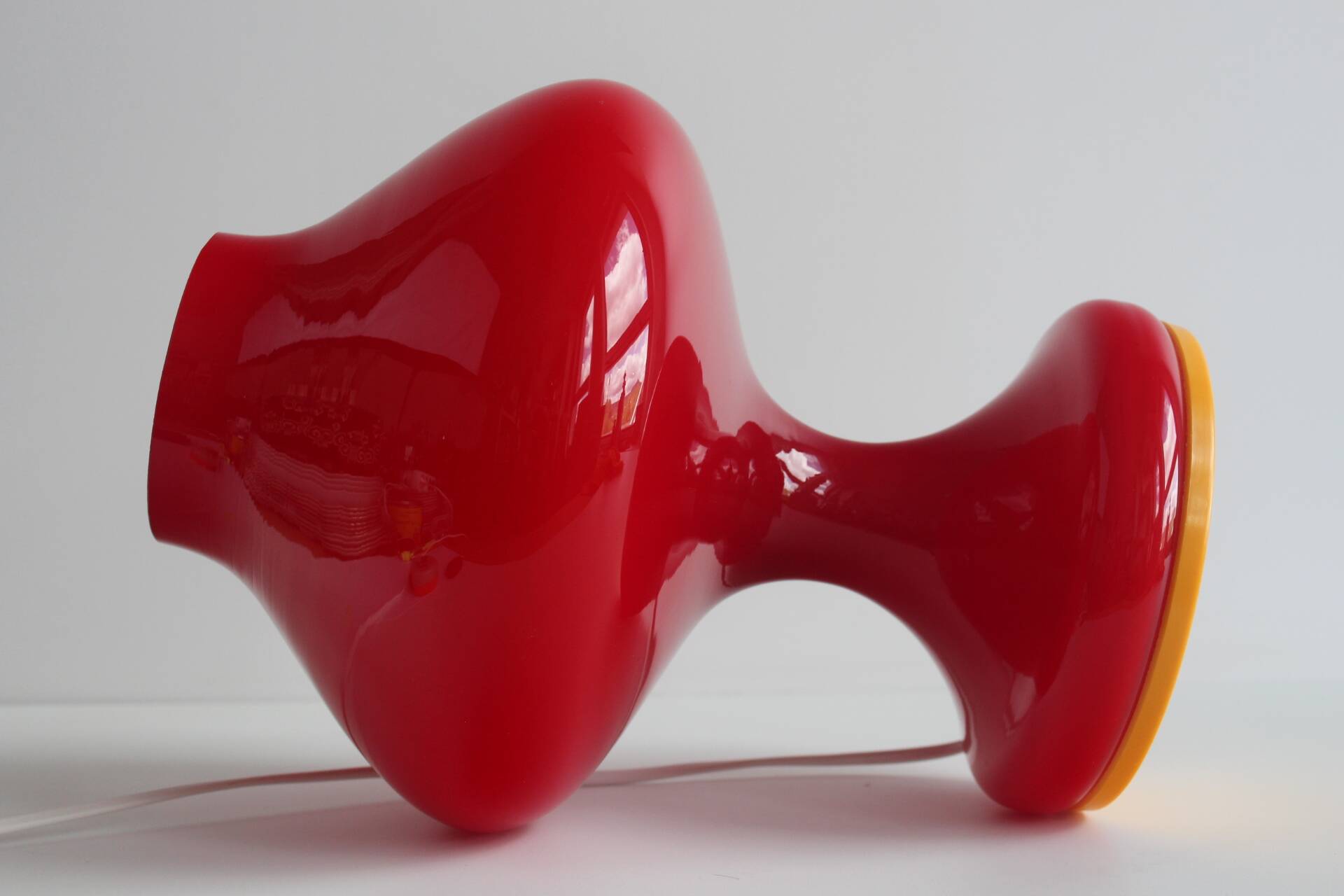 Lampe de table en verre du milieu du siècle, conçue par Stepan Tabera, années 1960