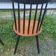 Paire chaises fanett par Ilmari Tapiovaara années 60