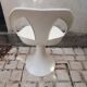 Set of a table and 3 tulip leg chairs, 1970s Space Age inspired.