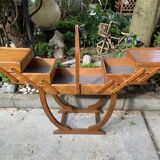 Art Deco sewing basket