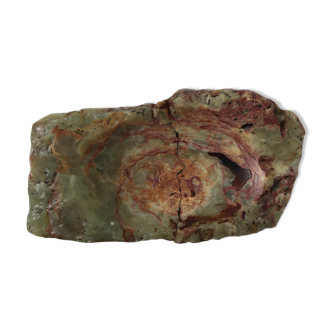 Trinket bowl in green onyx