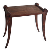 Table basse style Art-Déco en chêne massif - années 30/40