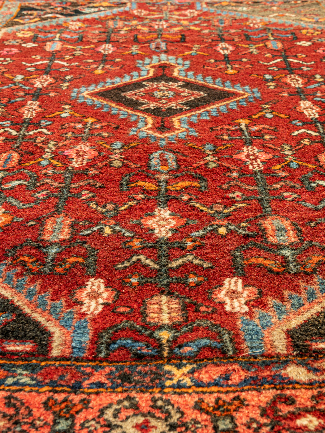 1960s kerman Carpet , 110 x 173