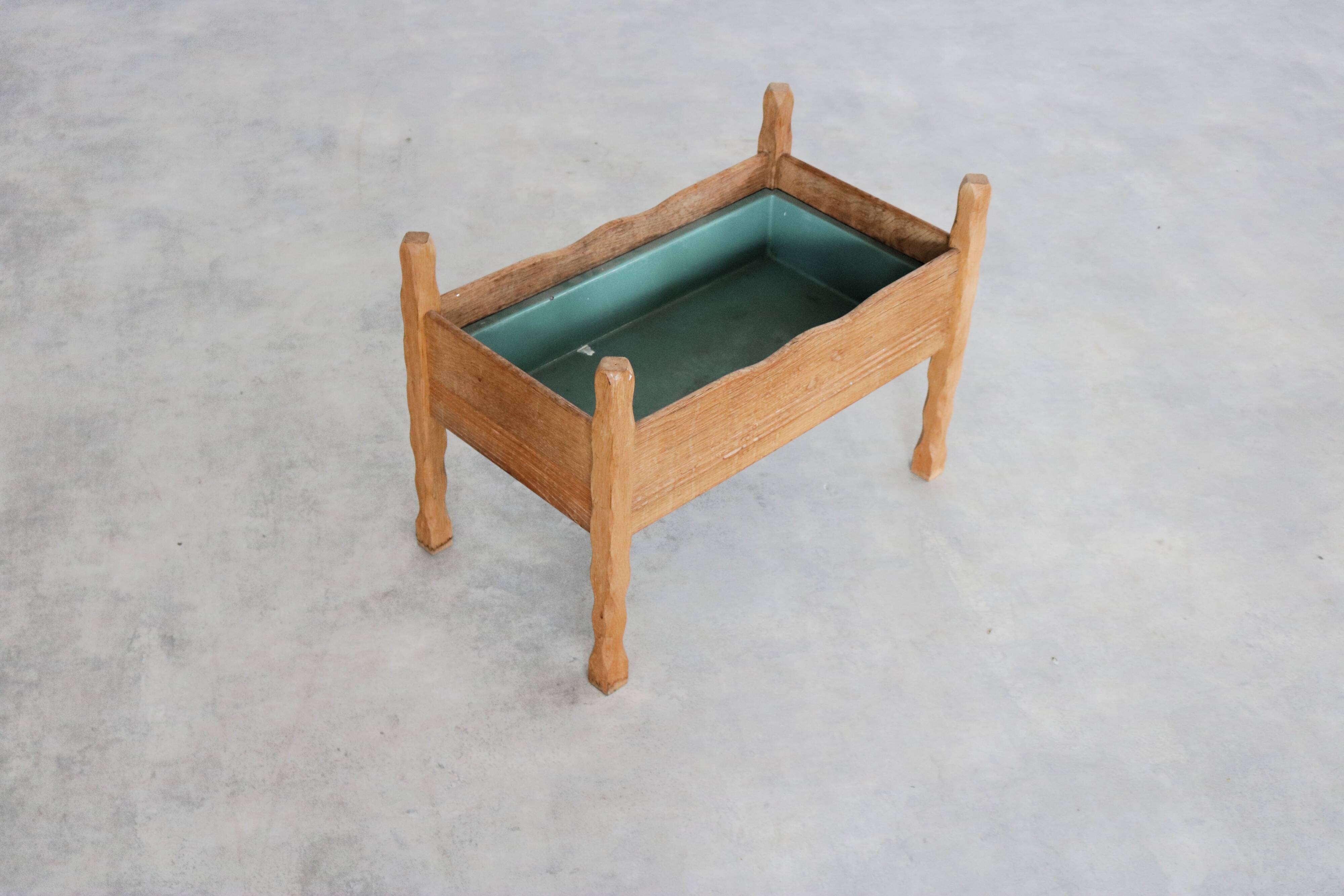 Brutalist planter | plant stand | 1960s | Danish (2)