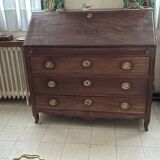 Chest of drawers, secretary desk with 3 drawers