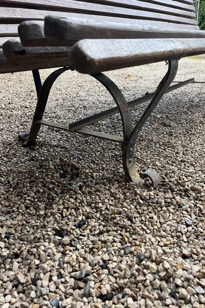 Louisiana garden bench 1950s/60s